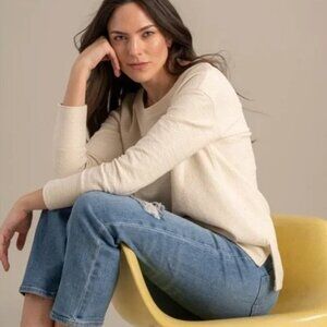 NWT UBB Textured Boxy Eco-Knit Crewneck Shirt